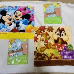 ディズニータオル　まとめ売り　計4枚