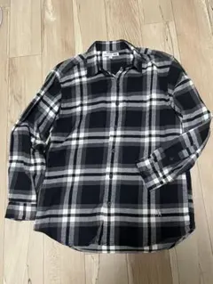 【美品】ユニクロ JW アンダーソン チェック フェード シャツ S ネルシャツ