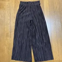 グローバルワーク　ランダムプリーツイージーパンツ