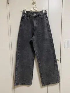 GRL ハイウエストセミワイドデニムパンツ fo1843のサムネイル