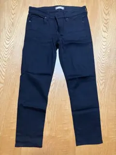 ユニクロ スリムフィットアンクルジーンズ 27インチ ブラック