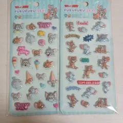 トム＆ジェリー トムとジェリー ぷくぷくシール