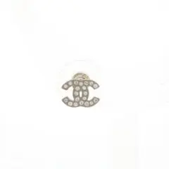 鑑定済み　CHANEL シャネル　ココマーク　06P ピアス　片耳　シルバー 鑑定済み CHANEL シャネル ココマーク 06P ピアス 片耳 シルバー