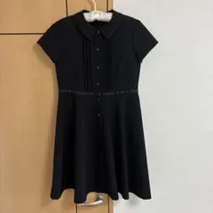 CHOPIN deux 黒の半袖ワンピース　160㎝