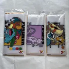 3COINS（スリーコインズ）ポケモン　手提げポリ袋　3種