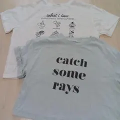 バイラビ＆gu Tシャツセット　140のサムネイル