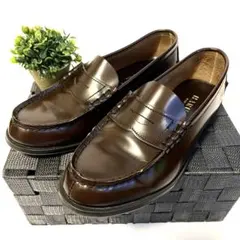 超王道✨ HARUTA◾️ハルタ◾️ローファー◾️日本製◾️本革◾️BROWN◾️25cm