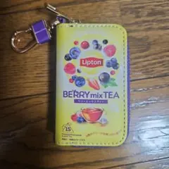 Lipton リプトン キーリング付きコインケース イエローラベル - メルカリ