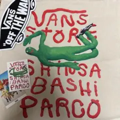 VANS SHINSAIBASHI PARCO ノベルティ エゴバッグ トート3のサムネイル
