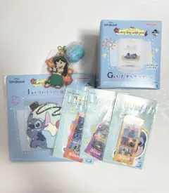 一番くじ リロ&スティッチ G賞 のんびりがんばるステーショナリー