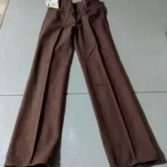たろうさん専用　 ブラウン スラックス Ｓのサムネイル