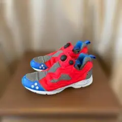 【希少】リーボック ポンプフューリー HLS 赤 青 チェック 26cm