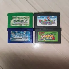ポケットモンスター サファイア　リーフグリーン　など4本セット売り