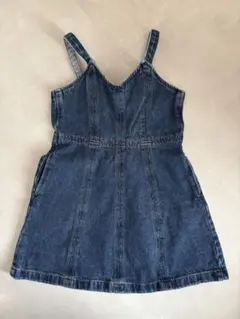 デニム ジャンバースカート