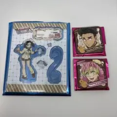 鬼滅の刃 バレンタイン アクリルスタンド 缶バッジ 悲鳴嶼行冥 甘露寺蜜璃