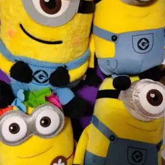 ミニオン ぬいぐるみ 4体セット