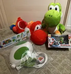 スーパーマリオ ヨッシー 水鉄砲 リモートコントロールカー ぬいぐるみのセット
