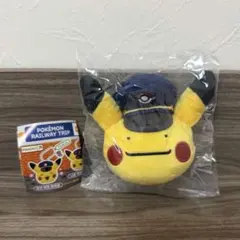 【韓国限定】ポケモン 駅長 ピカチュウ メタモン マスコット