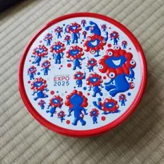 EXPO2025大阪 ミャクミャクお菓子の空き缶 - メルカリ