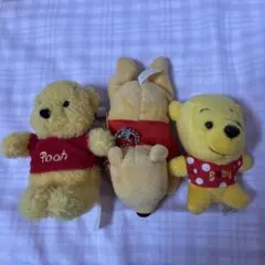 プーさん　マスコット　ぬいぐるみ　ぬいば　キーホルダー　ディズニー