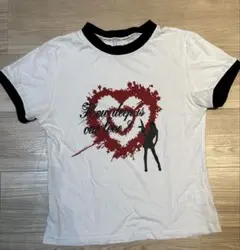 美品LUVISTRUE ハートプリント Tシャツのサムネイル