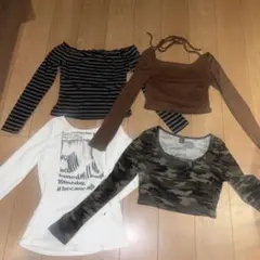 SHIEN 【春、夏服】平成 Y2K 00s トップス 4点セット Mサイズ