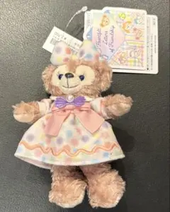 ディズニー シェリーメイ 20周年記念 カラフルハピネス ぬいぐるみバッジ
