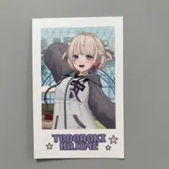 轟はじめ　ランダムチェキ風カード　ホロライブEXPO2025 6th fes