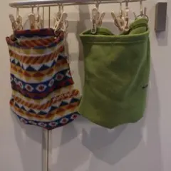 mont-bell キッズ　フリース ネックウォーマー 2点セット