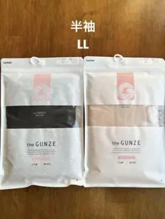 値下げしました！　the GUNZE 半袖インナー LLサイズ 色違い2枚セット