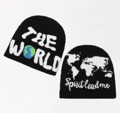 ビーニー y2kグランジ 海外ストリート corteiz コーテイズ World