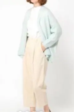 【新品未使用】studio CLIP 5ゲージ着流しドルマンカーディガン