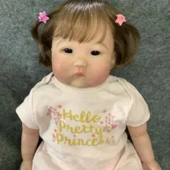 中古 リボーンドール リアルな赤ちゃん人形 2体セット ドレス 着物