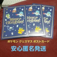 ポケモン クリスマス ポストカード 3枚セット