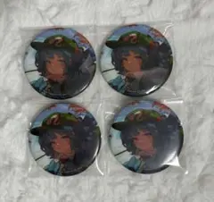 東方Project 河城にとり ダイソー 缶バッジ 4点