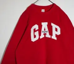 GAP ギャップ ビッグサイズ刺繍ロゴ　裏起毛　スウェット