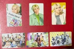 トレカ6種　篠塚大輝& 佐藤勝利＋オール　timelesz レシピ