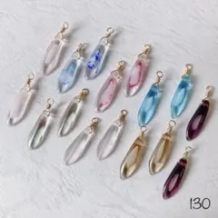 130チェコビーズ ダガーコンビ8ペアセット