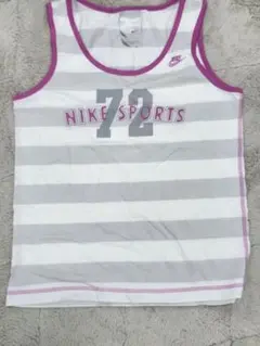 Nike ストライプタンクトップ Lサイズ