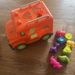 ぽっとん落とし 型はめ サファリトラック 知育玩具 車 動物 男の子 ベビーのサムネイル
