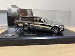 日産ステージア ミニカー　1/43 クロームシルバー