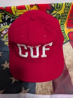 Challenger HUF キャップ レッド