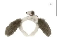 【ユニバusj】スヌーピー　カチューシャ　グレー