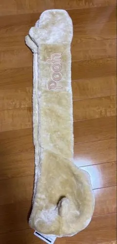 プーさん ディズニー マフラー フードつき キャップ ファンキャップ 帽子 手袋