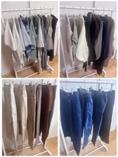 ●大きいサイズ LL中心② まとめ売り ダーク系 33点 コート有 ラスト！
