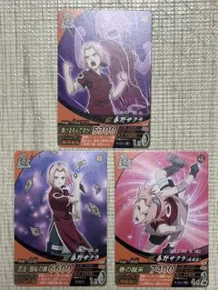 春野サクラ 23枚セット NARUTOナルティメットカードバトル - メルカリ