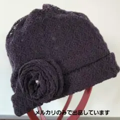 手作り新品　室内帽子　お洒落帽子　白髪隠しにも最適！オールシーズン　フリーサイズ