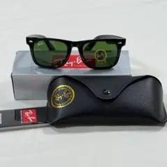 Ray-Ban サングラス ブラック フレーム グリーン レンズ ~⑨