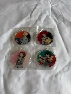 僕のヒーローアカデミア　キーホルダー緑谷出久　爆豪勝己　切島鋭児郎　麗日お茶子