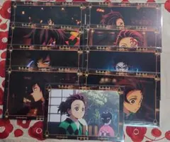 鬼滅の刃　ufotable cafe　半券ポストカード　冨岡義勇　竈門炭治郎